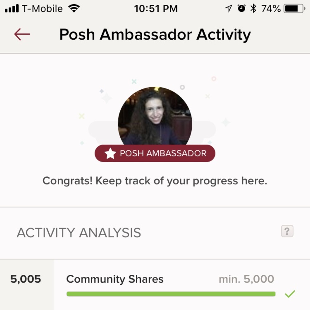 I’m a posh ambassador! 🔥😊